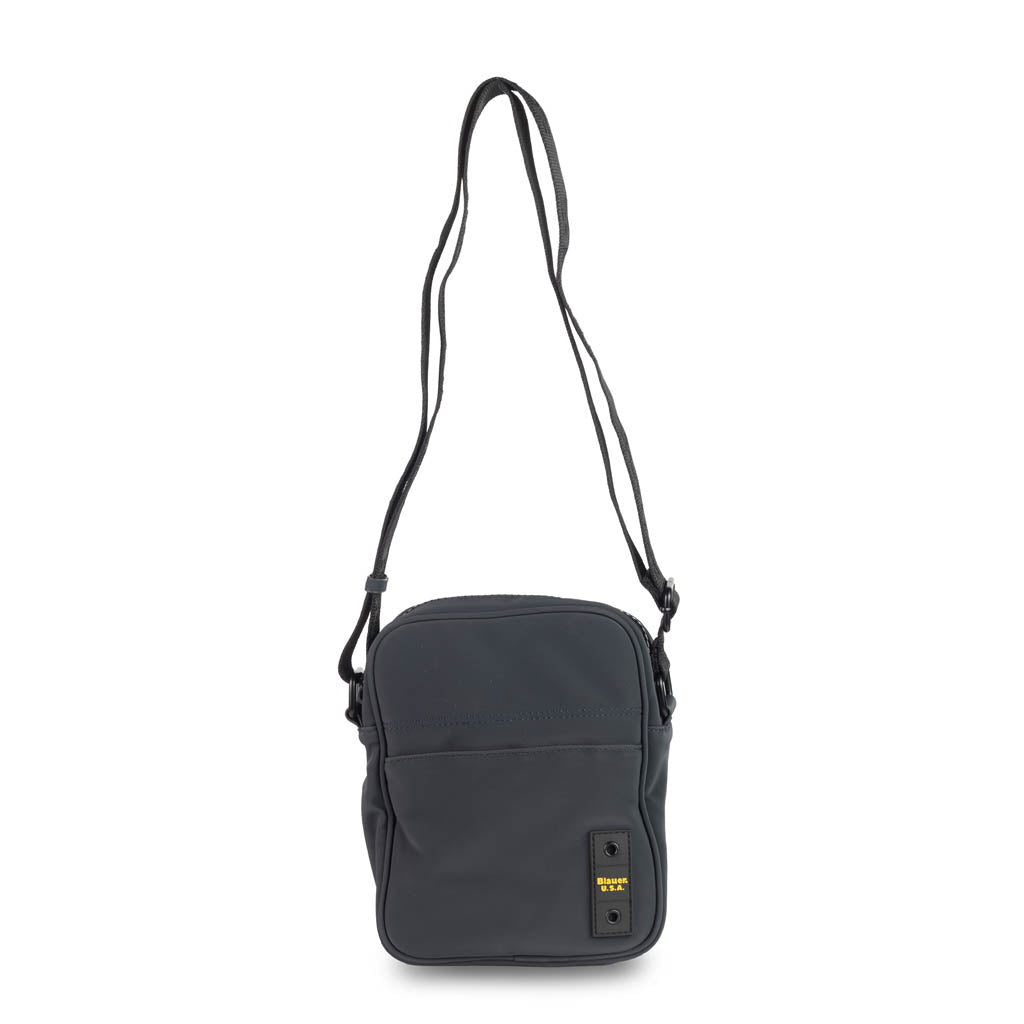 TRACOLLA UOMO BLAUER IN NYLON CON PASSANTE LOGATO - COL. BLU NAVY