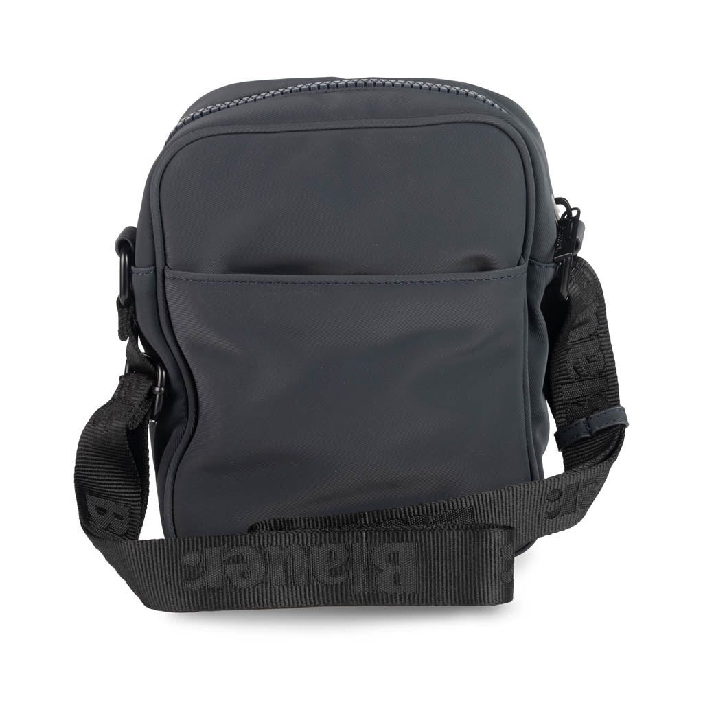 TRACOLLA UOMO BLAUER IN NYLON CON PASSANTE LOGATO - COL. BLU NAVY