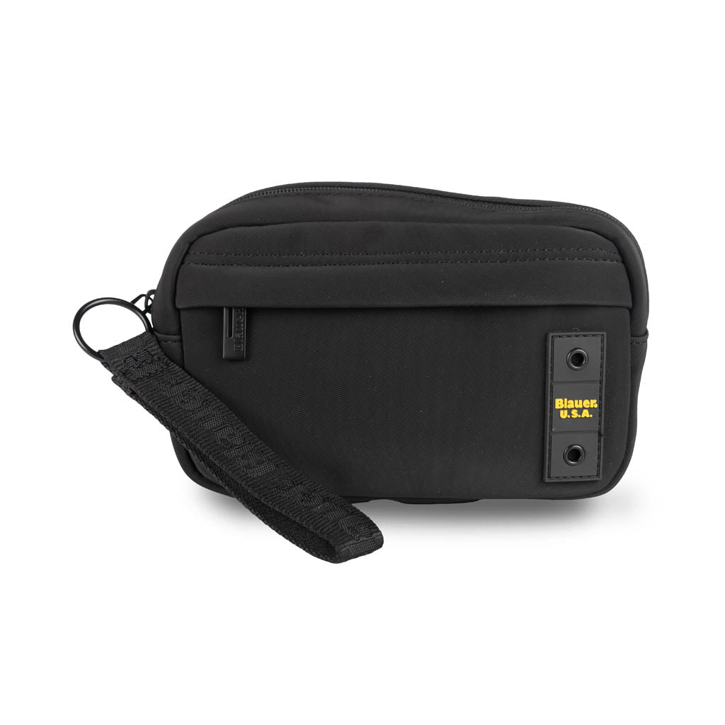 POCHETTE UOMO BLAUER IN NYLON - COL. NERO