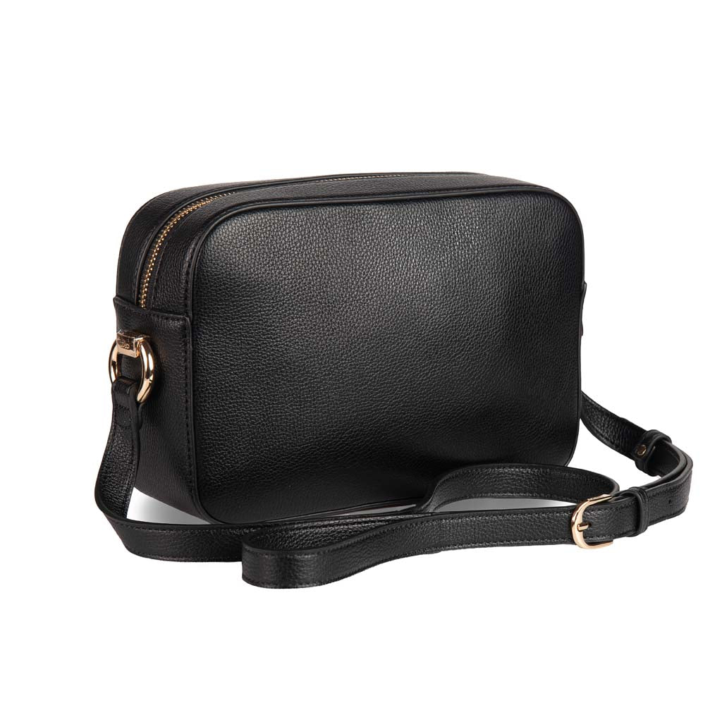 BORSA A TRACOLLA DONNA LIU JO CON LOGO - COL. NERO