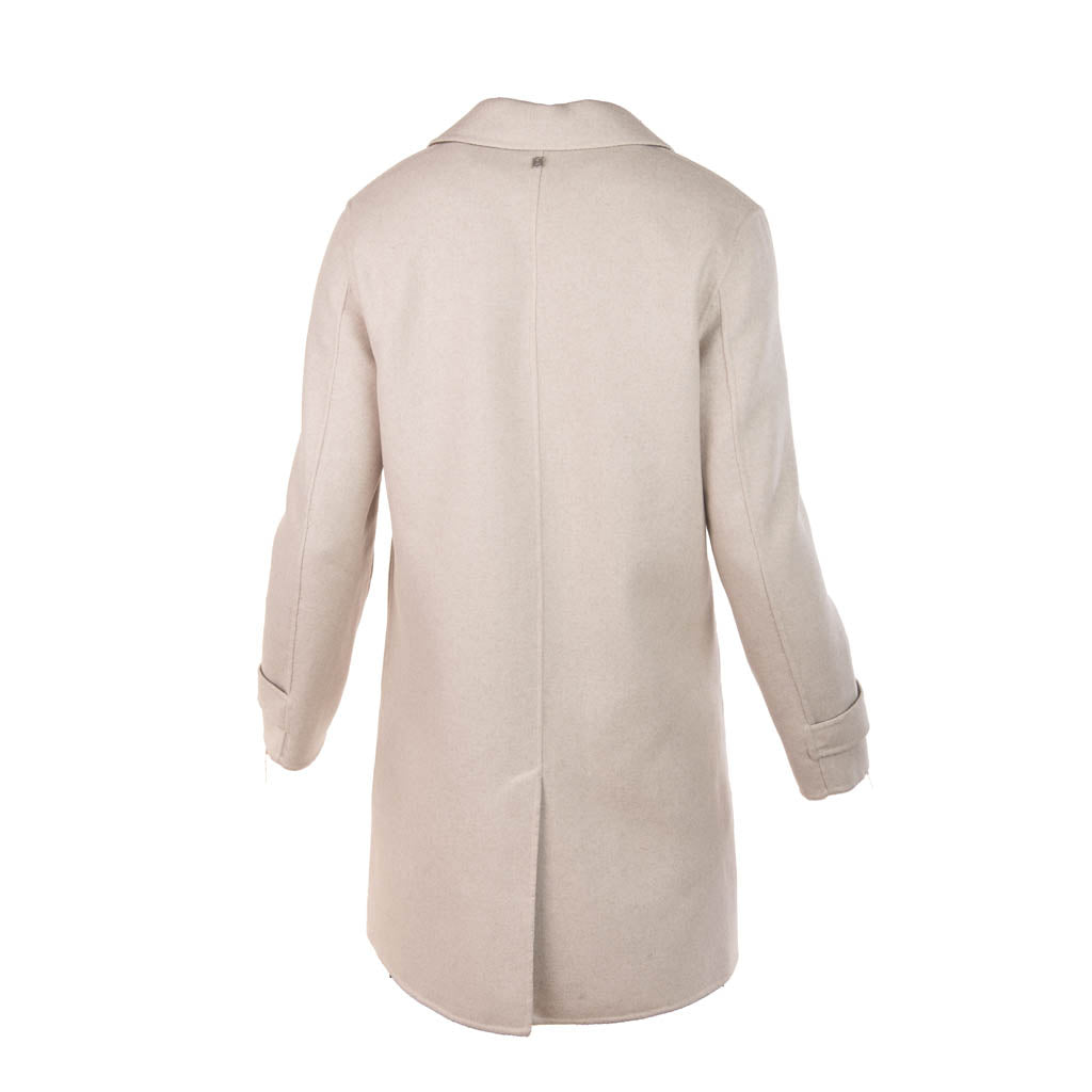 CAPPOTTO UOMO LIU JO REVERSIBILE IN LANA - COL. BIANCO / MARRONE