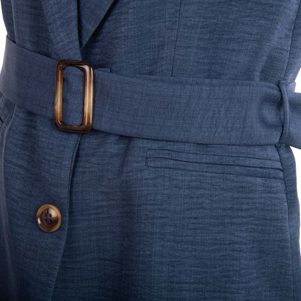 GILET DONNA ARTIGLI CON CINTURA E BOTTONI - Colori disponibili: 2