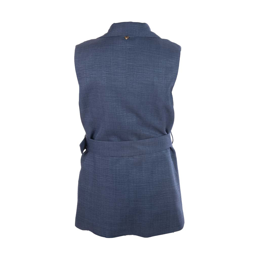 GILET DONNA ARTIGLI CON CINTURA E BOTTONI - Colori disponibili: 2