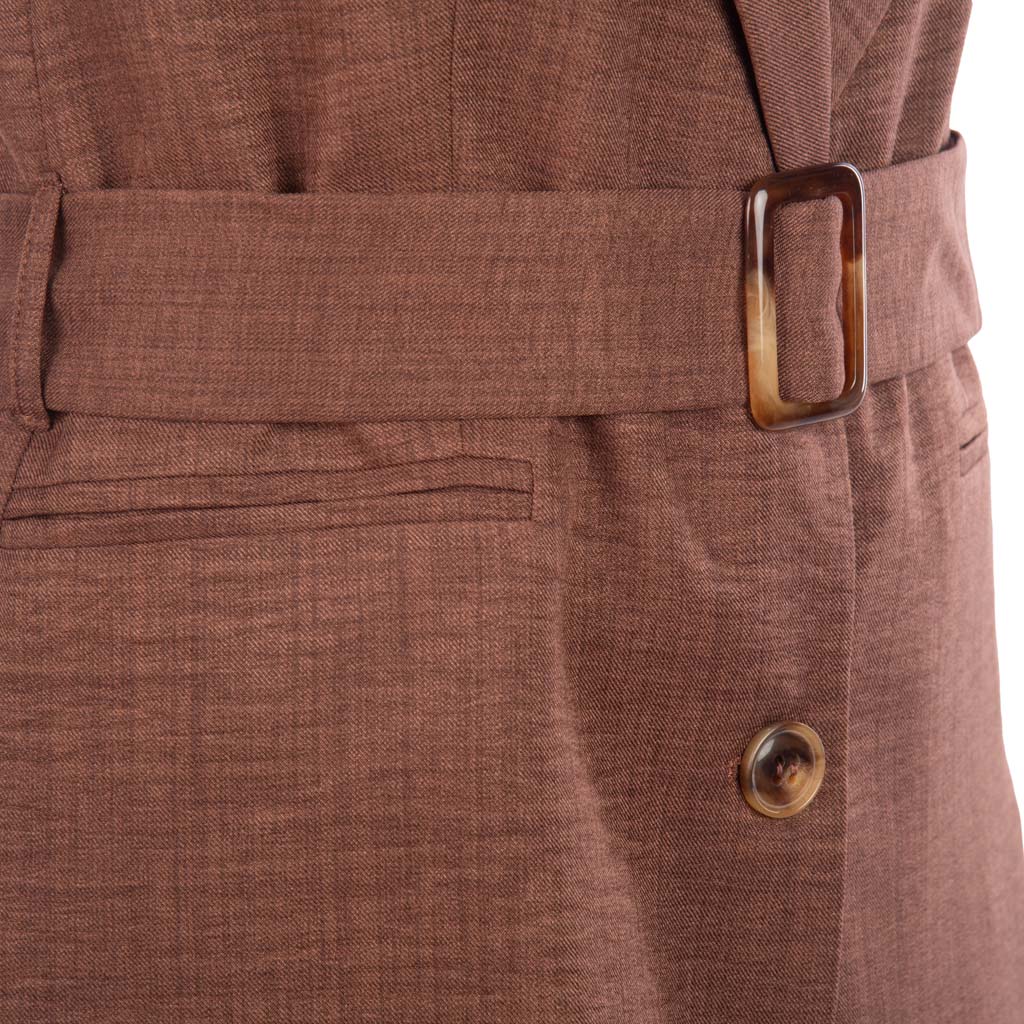 GILET DONNA ARTIGLI CON CINTURA E BOTTONI - Colori disponibili: 2