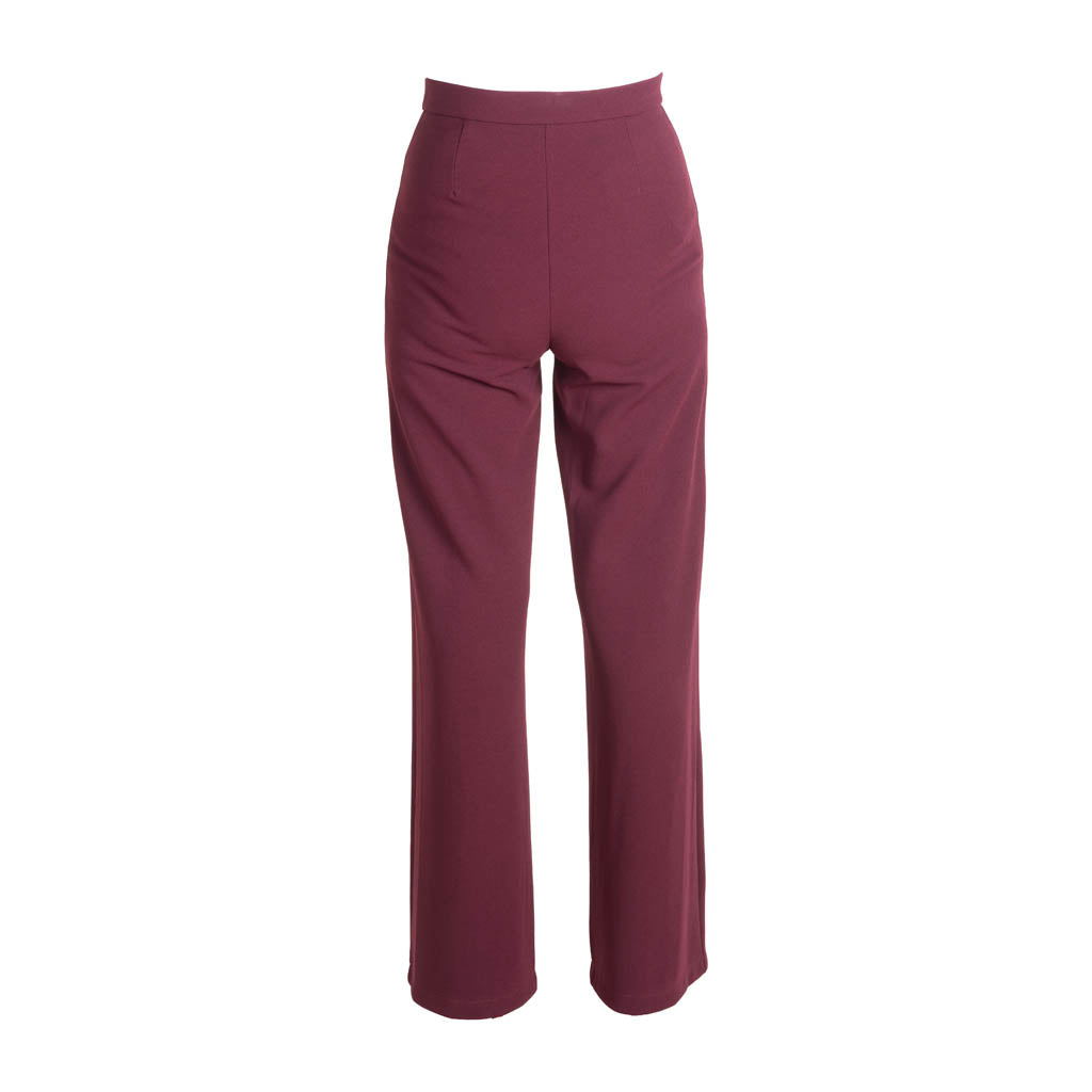 PANTALONE DONNA RINASCIMENTO IN TESSUTO REGULAR FIT - Colori disponibili: 2