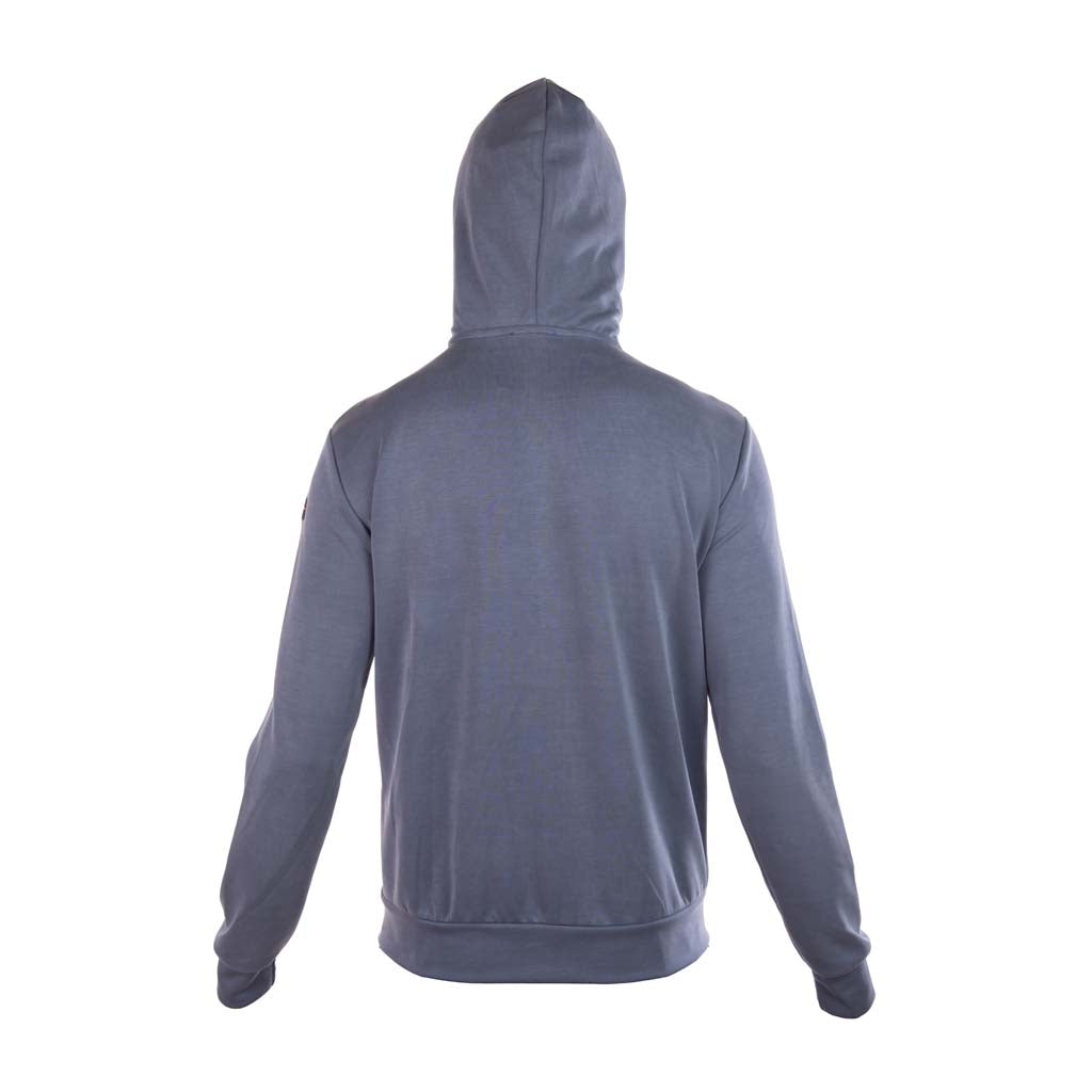 FELPA UOMO SUNS CON CAPPUCCIO E PATCH LOGATA - COL. AVION