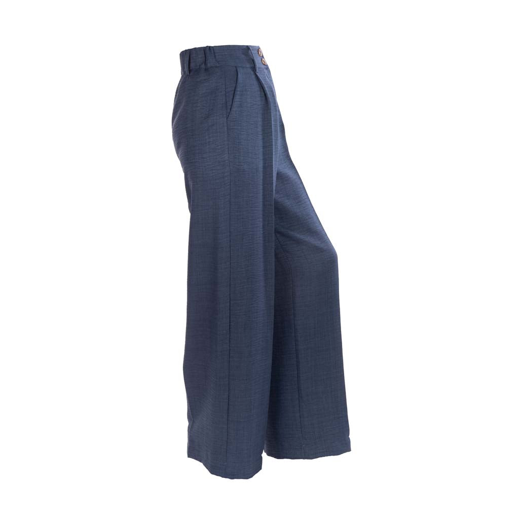PANTALONE DONNA ARTIGLI CON DOPPIO BOTTONE - Colori disponibili: 2