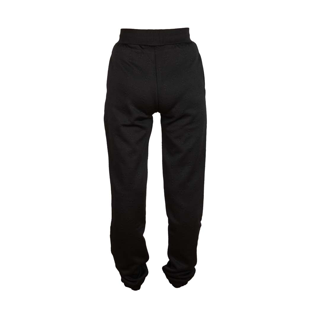 JOGGERS DONNA GUESS CON LOGO ALL OVER - COL. NERO