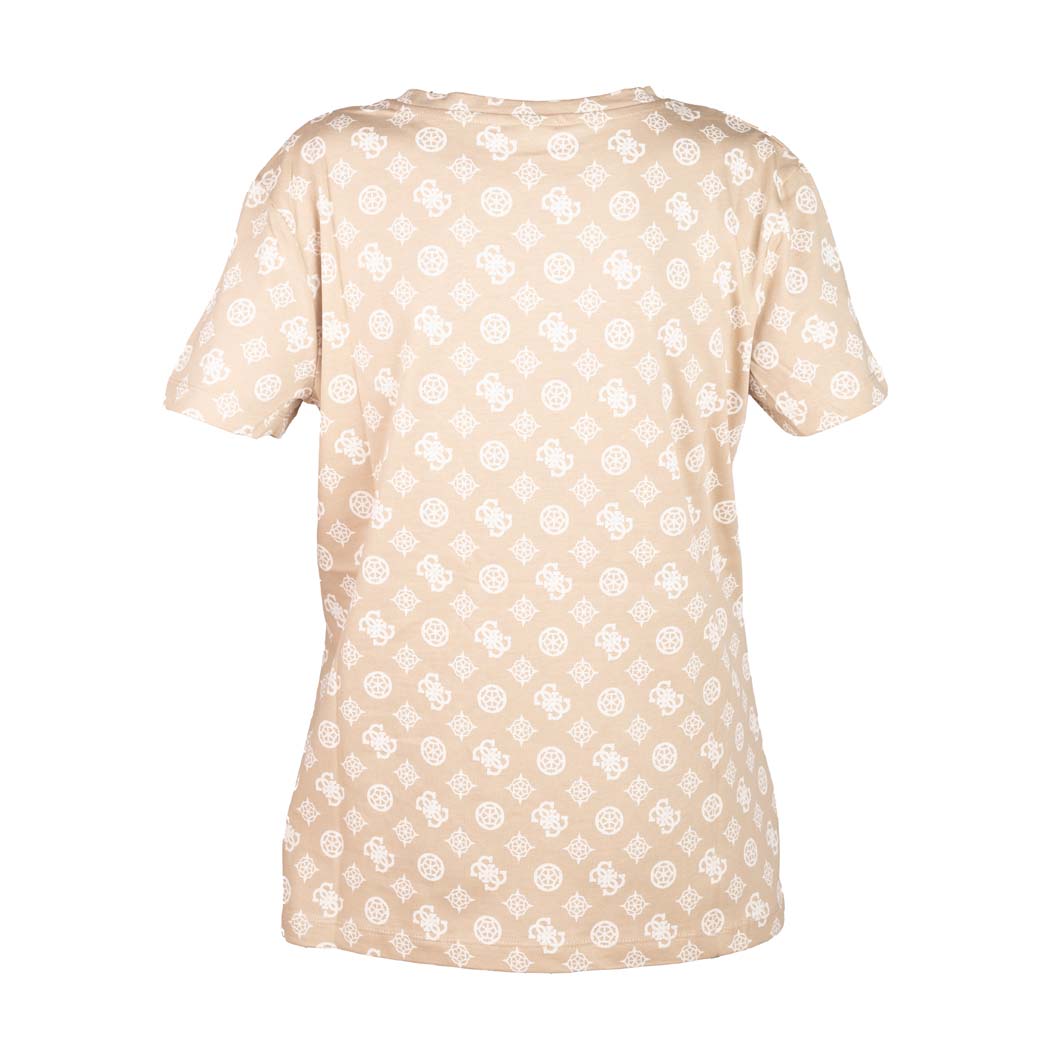T-SHIRT DONNA GUESS CON LOGO ALL OVER - Colori disponibili: 2
