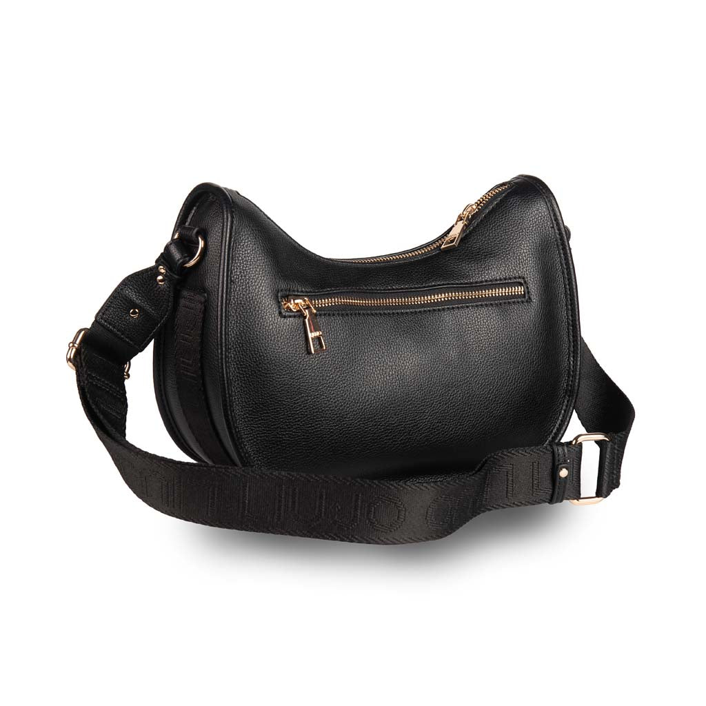 BORSA A TRACOLLA DONNA LIU JO IN ECOPELLE - COL. NERO