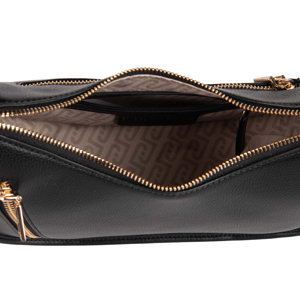 BORSA A TRACOLLA DONNA LIU JO IN ECOPELLE - COL. NERO