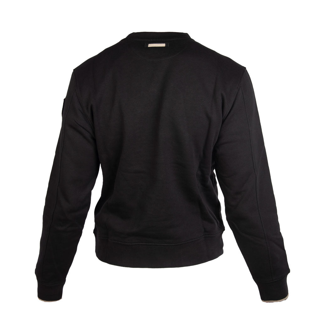 FELPA UOMO BLAUER GIROCOLLO MOD. "CROSBY" CON LOGO IN TONO - Colori disponibili: 2