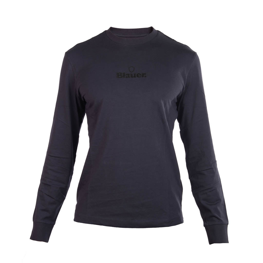 MAGLIA UOMO BLAUER GIROCOLLO CON LOGO - Colori disponibili: 3