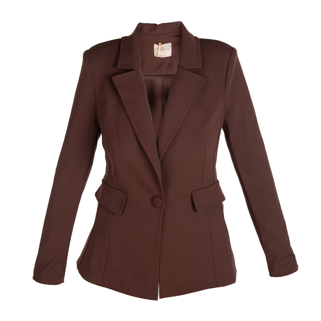 BLAZER DONNA RINASCIMENTO IN SCUBA CREPE - Colori disponibili: 2