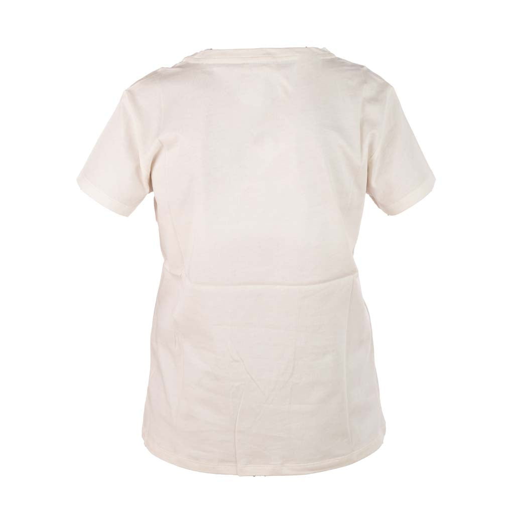 T-SHIRT DONNA LIU JO CON LOGO IN STRASS FRONTALE - Colori disponibili: 2