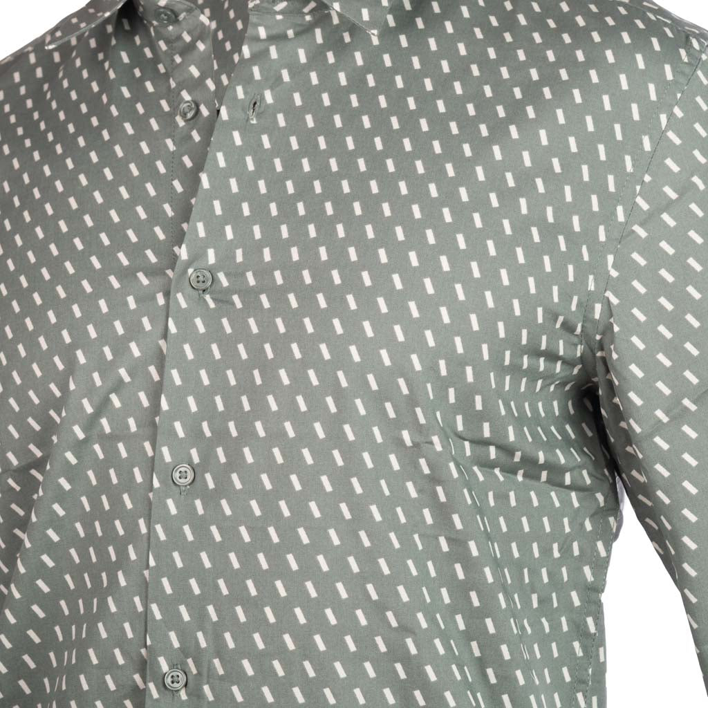 CAMICIA ANTONY MORATO REGULAR FIT MOD. "NAPOLI" - COL. VERDE AGAVE
