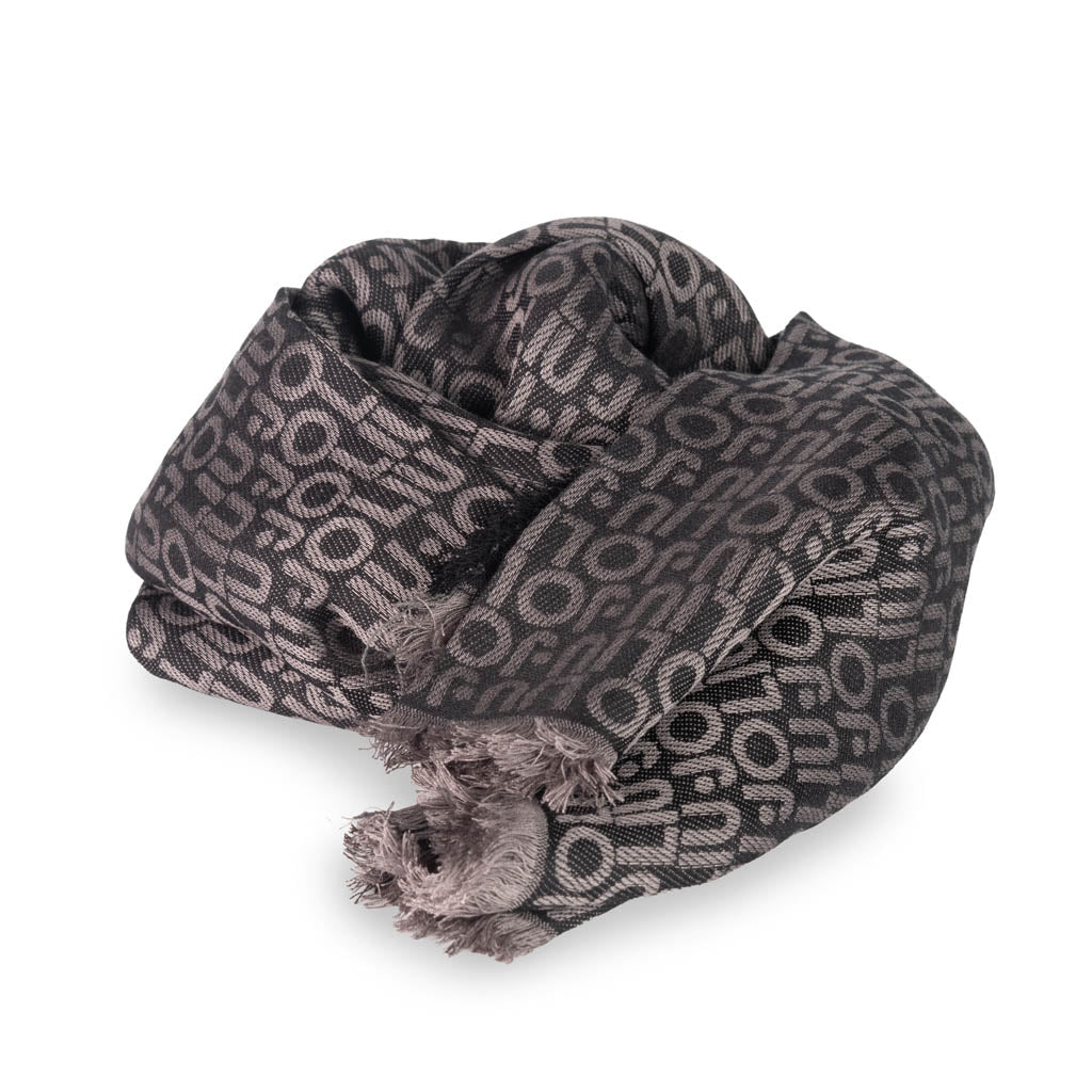 SCIARPA UOMO LIU JO CON LOGO ALL OVER - Colori disponibili: 2