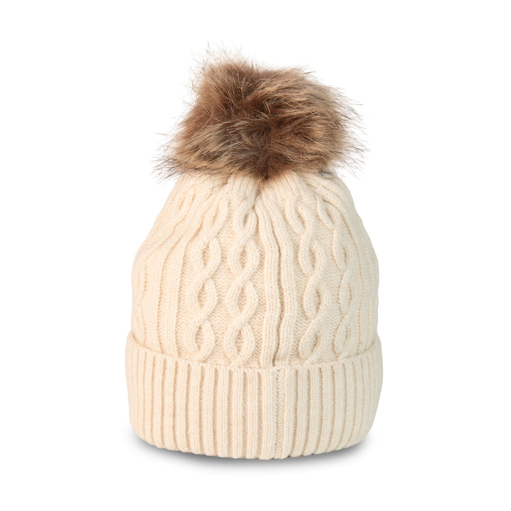 CAPPELLO DONNA LIU JO IN MAGLIA CON PONPON - Colori disponibili: 3