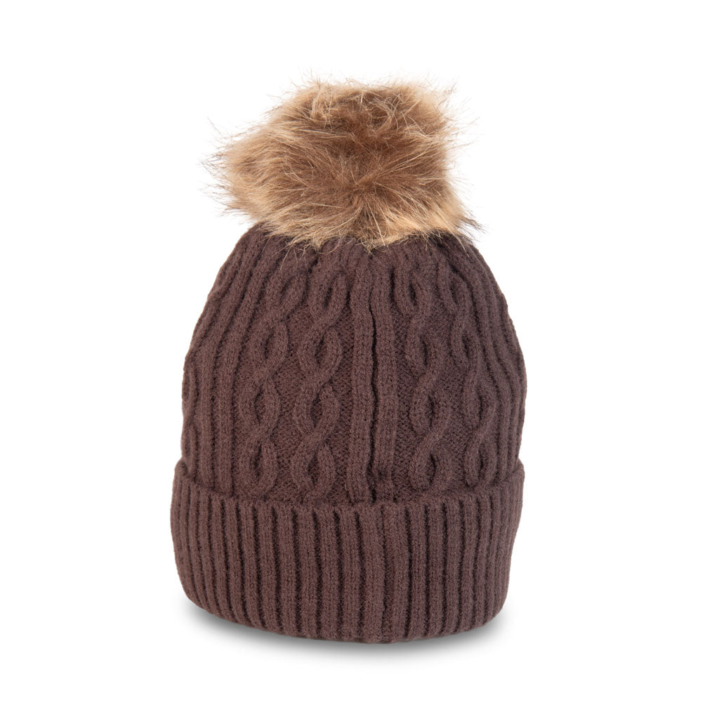 CAPPELLO DONNA LIU JO IN MAGLIA CON PONPON - Colori disponibili: 3