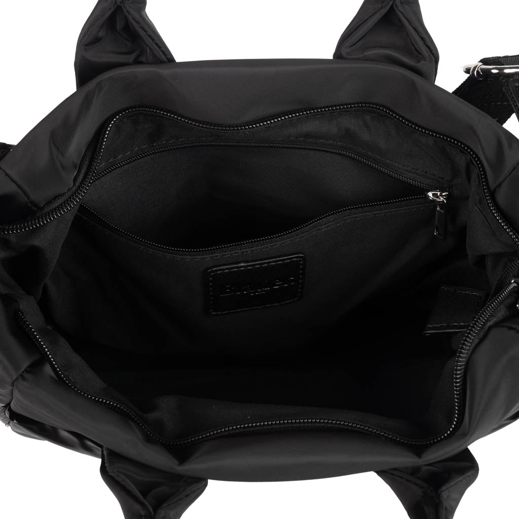 BORSA DONNA BLAUER IN ECOPELLE CON TRACOLLA - COL. NERO