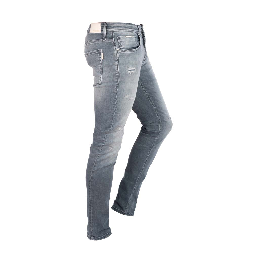 JEANS ANTONY MORATO TAPERED FIT MOD. "OZZY" IN DENIM AUTHENTIC SPECIAL CON STRAPPI - COL. BLU DENIM