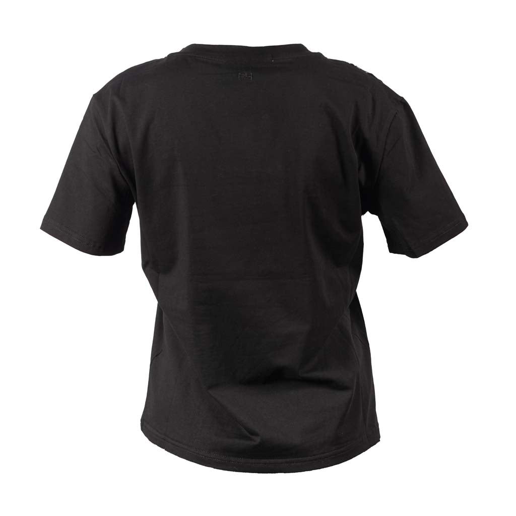 T-SHIRT DONNA ARTIGLI CON INSERTI IN PIZZO - Colori disponibili: 2