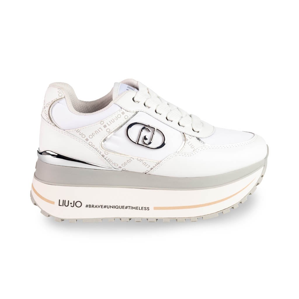 SNEAKERS DONNA LIU JO MAXI WONDER - COL. BIANCO