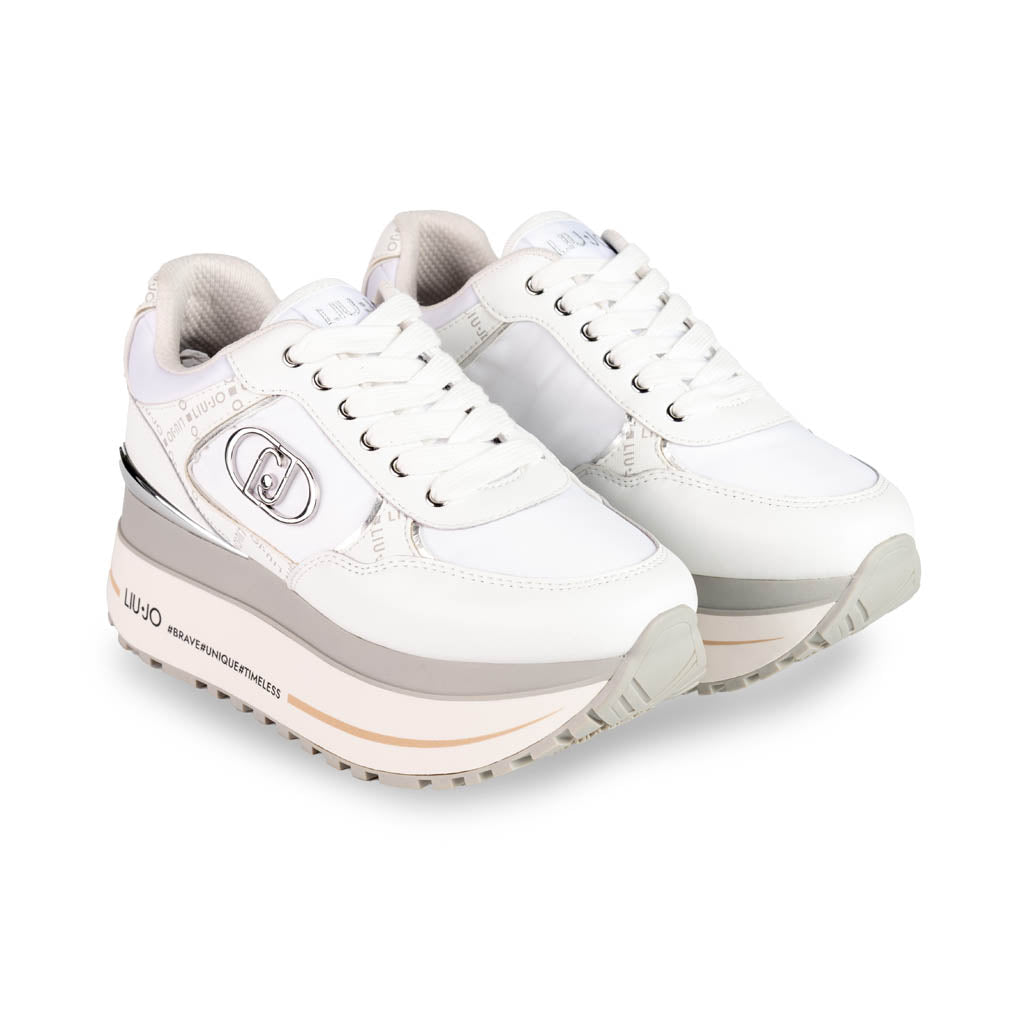 SNEAKERS DONNA LIU JO MAXI WONDER - COL. BIANCO