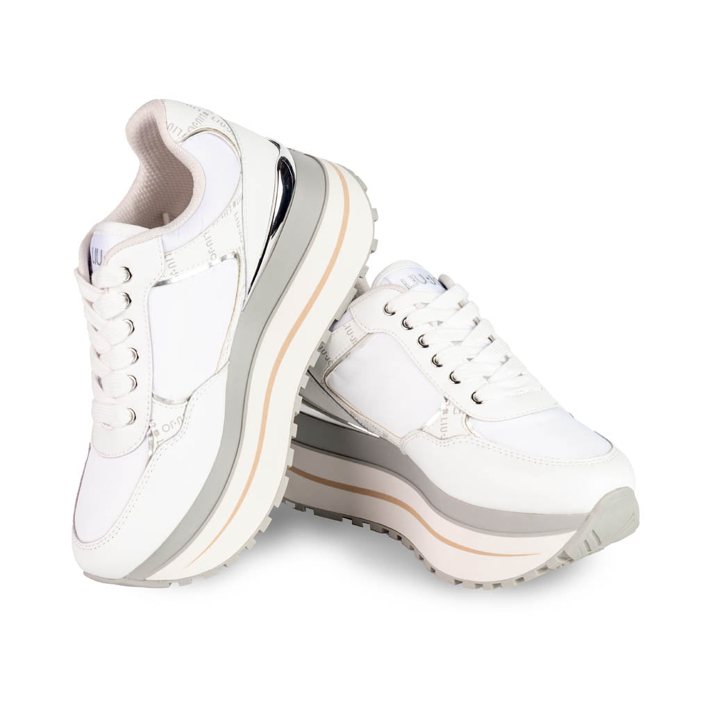 SNEAKERS DONNA LIU JO MAXI WONDER - COL. BIANCO