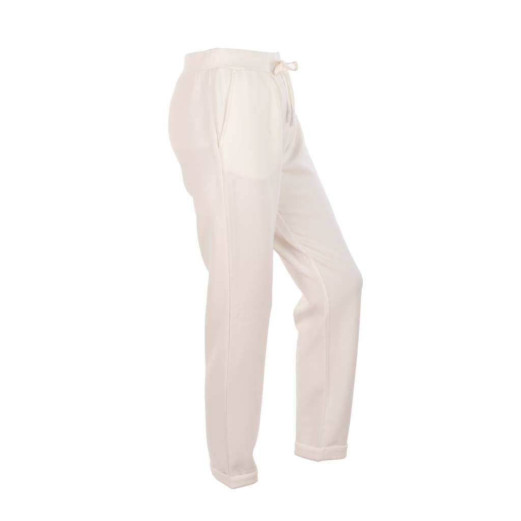 PANTALONE DONNA LIU JO IN SCUBA - COL. BIANCO LATTE