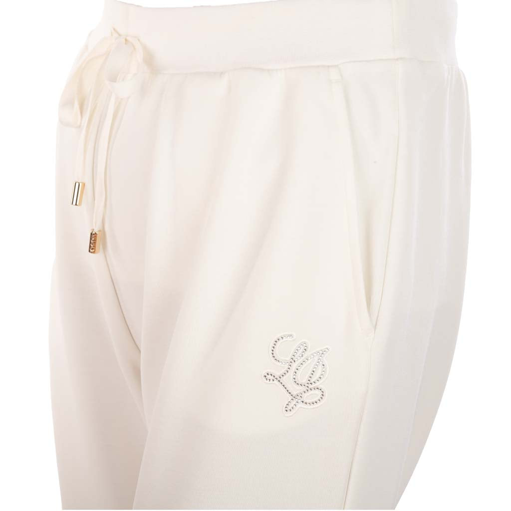 PANTALONE DONNA LIU JO IN SCUBA - COL. BIANCO LATTE