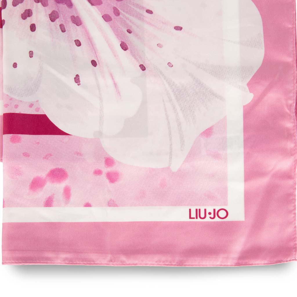FOULARD DONNA LIU JO CON FIORE - COL. ORCHIDEA