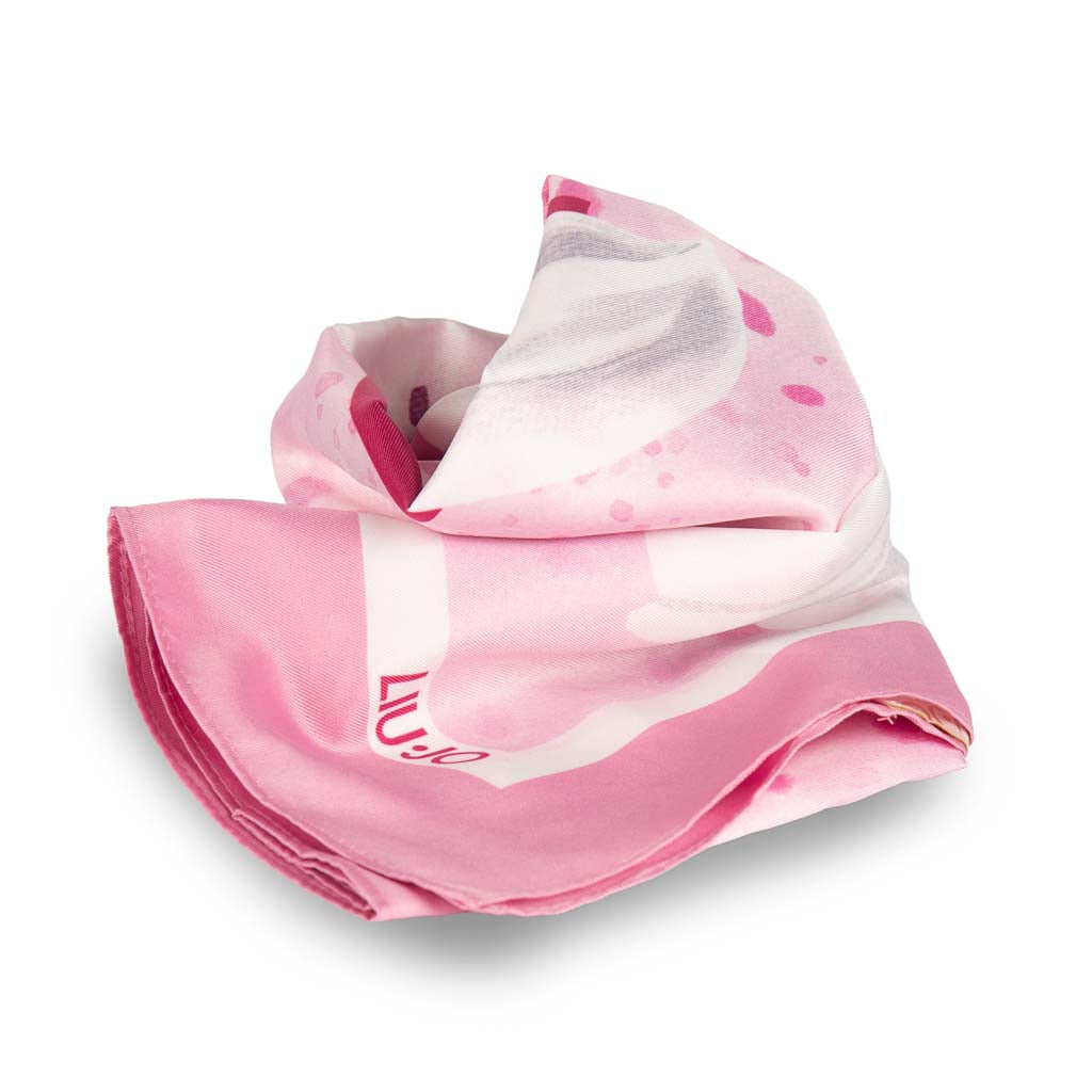 FOULARD DONNA LIU JO CON FIORE - COL. ORCHIDEA