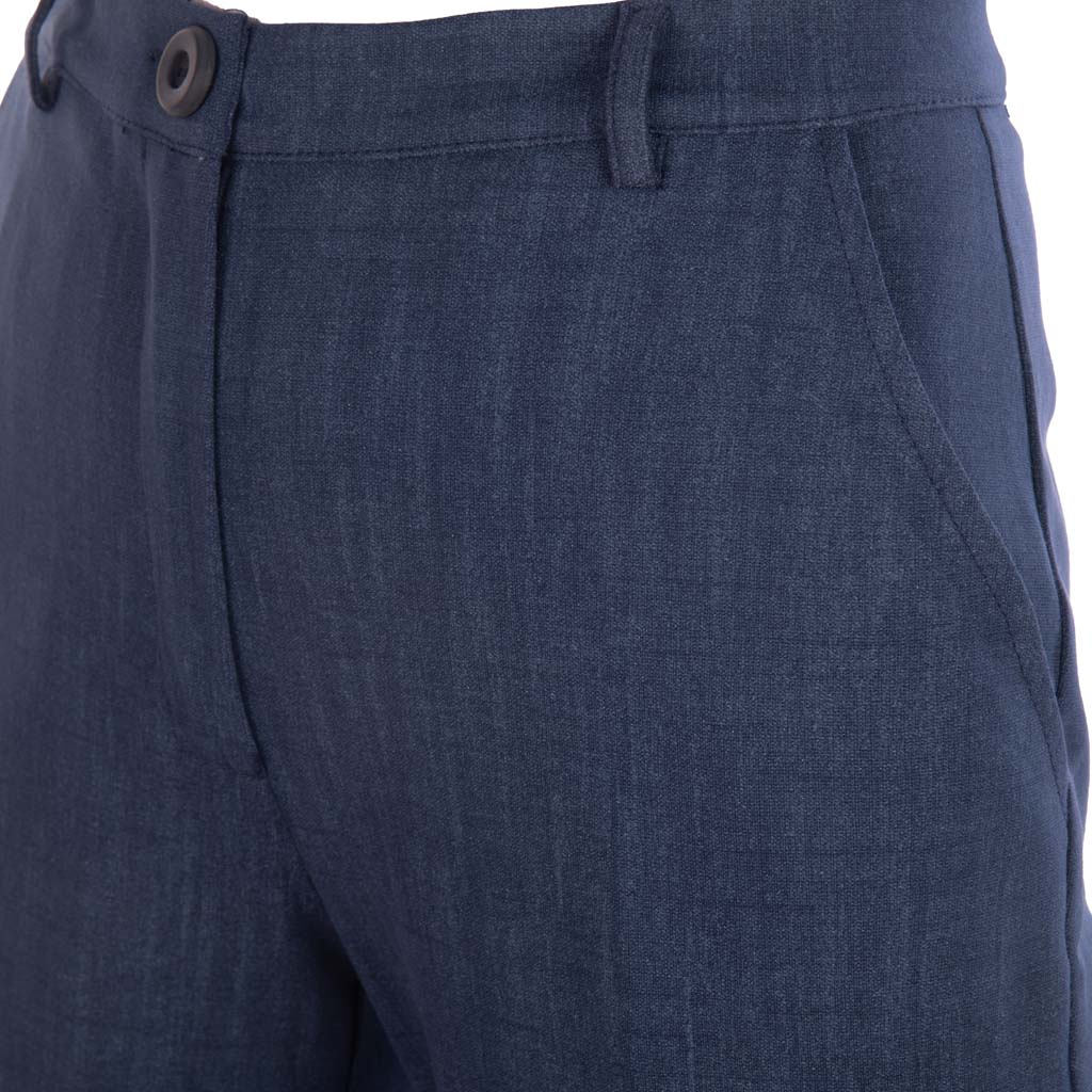 PANTALONE DONNA RINASCIMENTO IN MISTO VISCOSA - Colori disponibili: 2