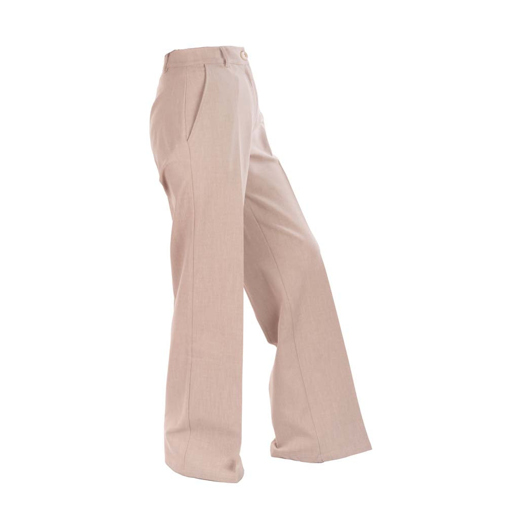 PANTALONE DONNA RINASCIMENTO IN MISTO VISCOSA - Colori disponibili: 2