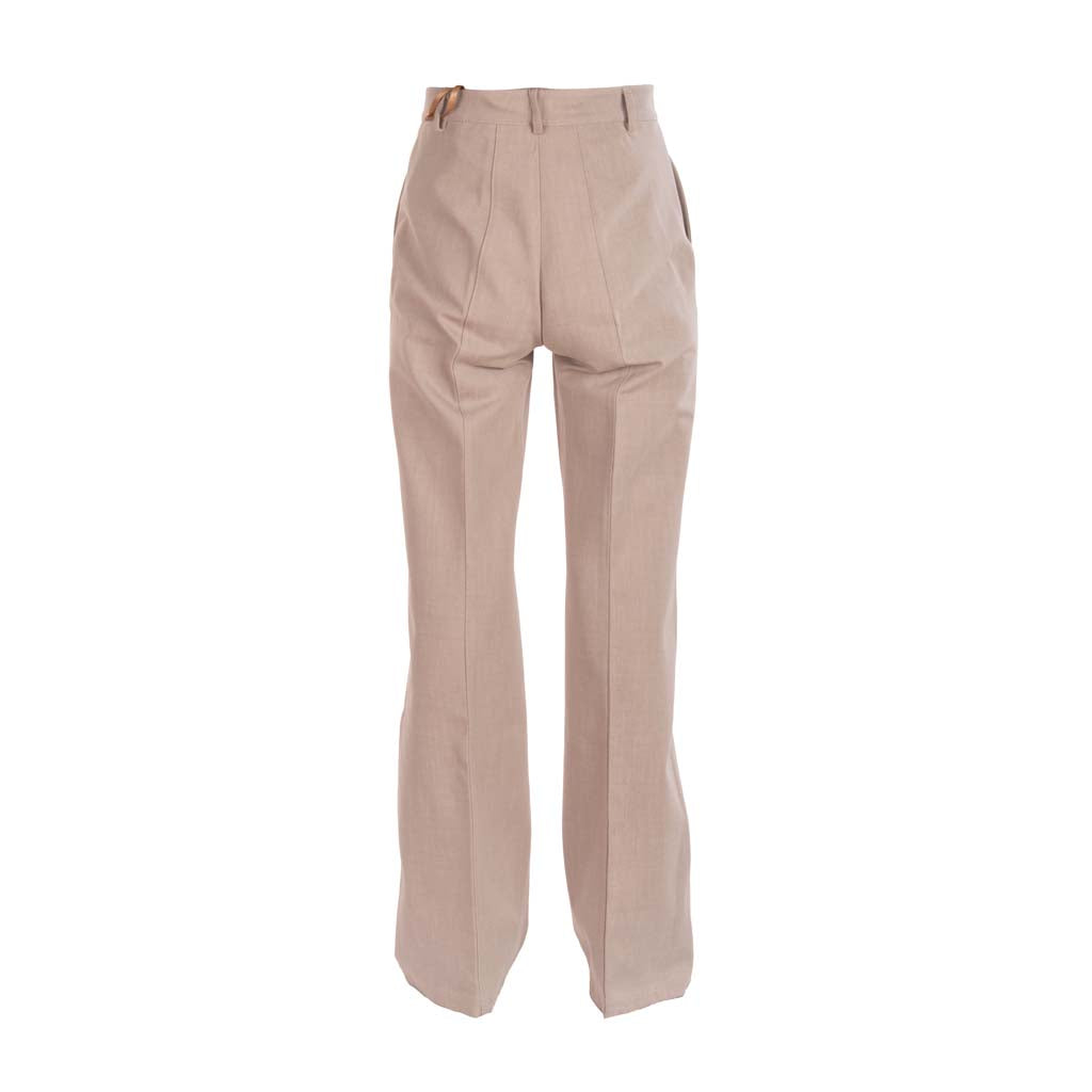 PANTALONE DONNA RINASCIMENTO IN MISTO VISCOSA - Colori disponibili: 2