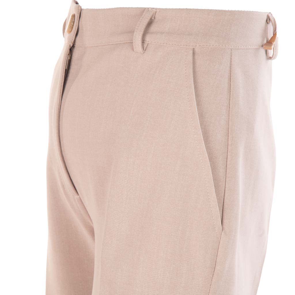 PANTALONE DONNA RINASCIMENTO IN MISTO VISCOSA - Colori disponibili: 2