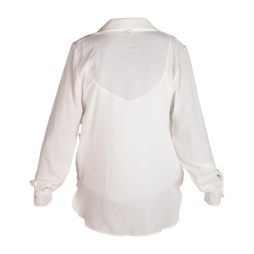 BLUSA INCROCIATA DONNA RINASCIMENTO CON CANOTTA - Colori disponibili: 3