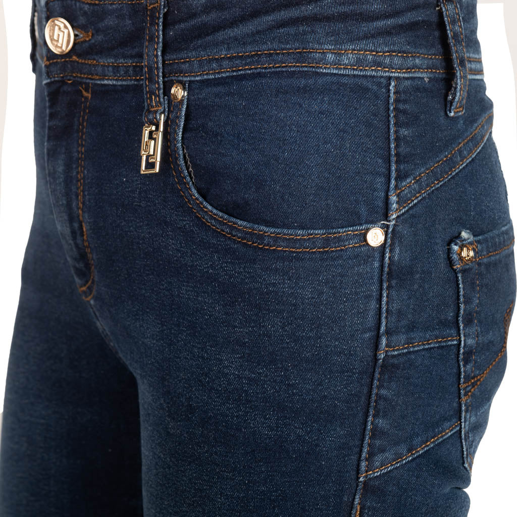 JEANS DONNA GAUDI' CON CHARM SKINNY UP