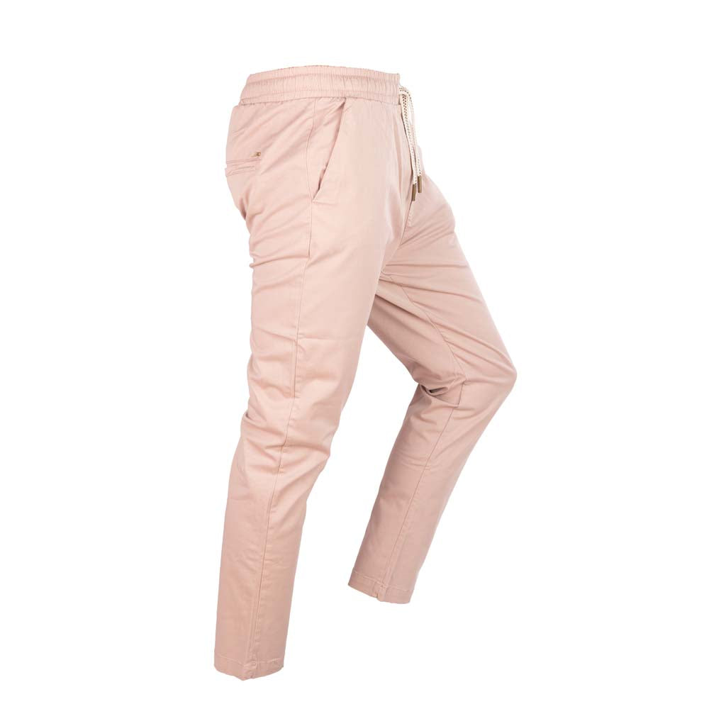 PANTALONE UOMO GIANNI LUPO MOD. "LEONARD" CON COULISSE IN COTONE - Colori disponibili: 3