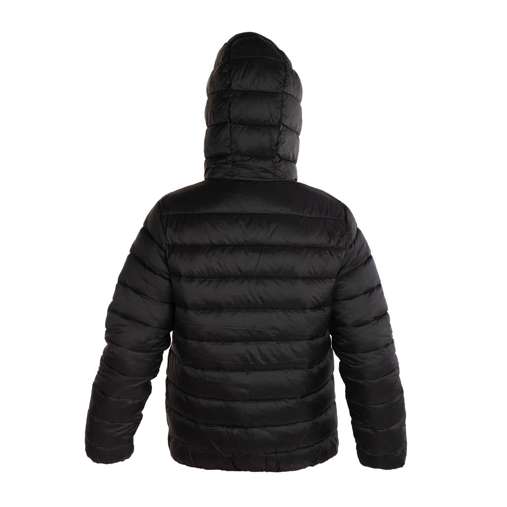 PIUMINO DONNA GAELLE CON CAPPUCCIO - COL. NERO