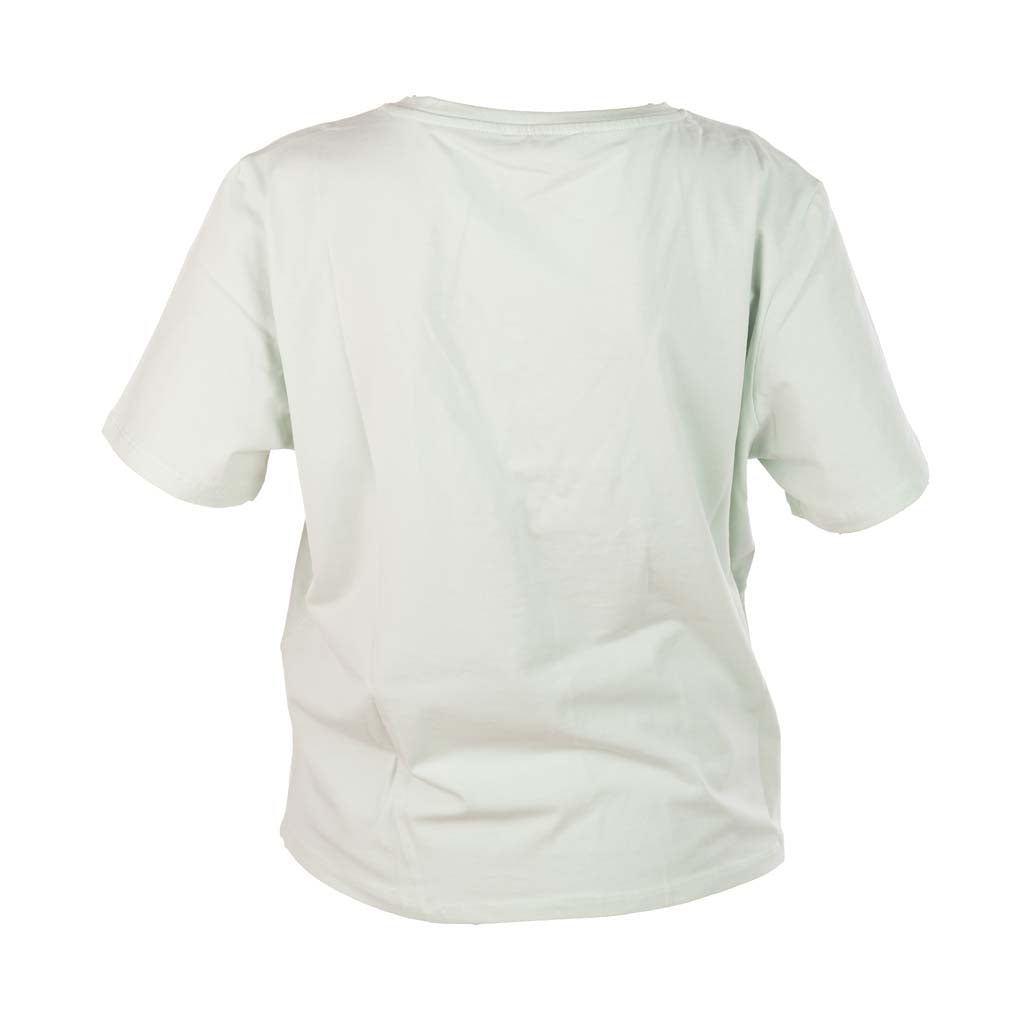 T-SHIRT DONNA GAUDI' CON SCOLLO A V E NODO - Colori disponibili: 2