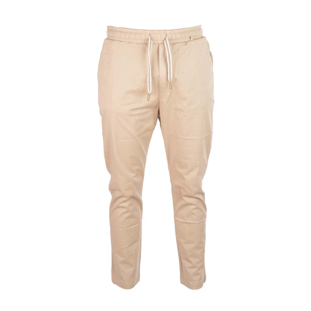 PANTALONE UOMO GIANNI LUPO MOD. "LEONARD" CON COULISSE IN COTONE - Colori disponibili: 3