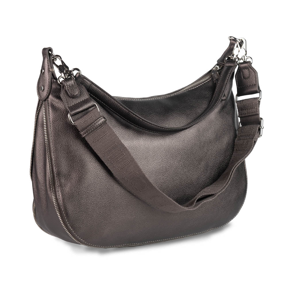 BORSA HOBO GRANDE DONNA LIU JO BETTER IN ECOPELLE - COL. ANTRACITE