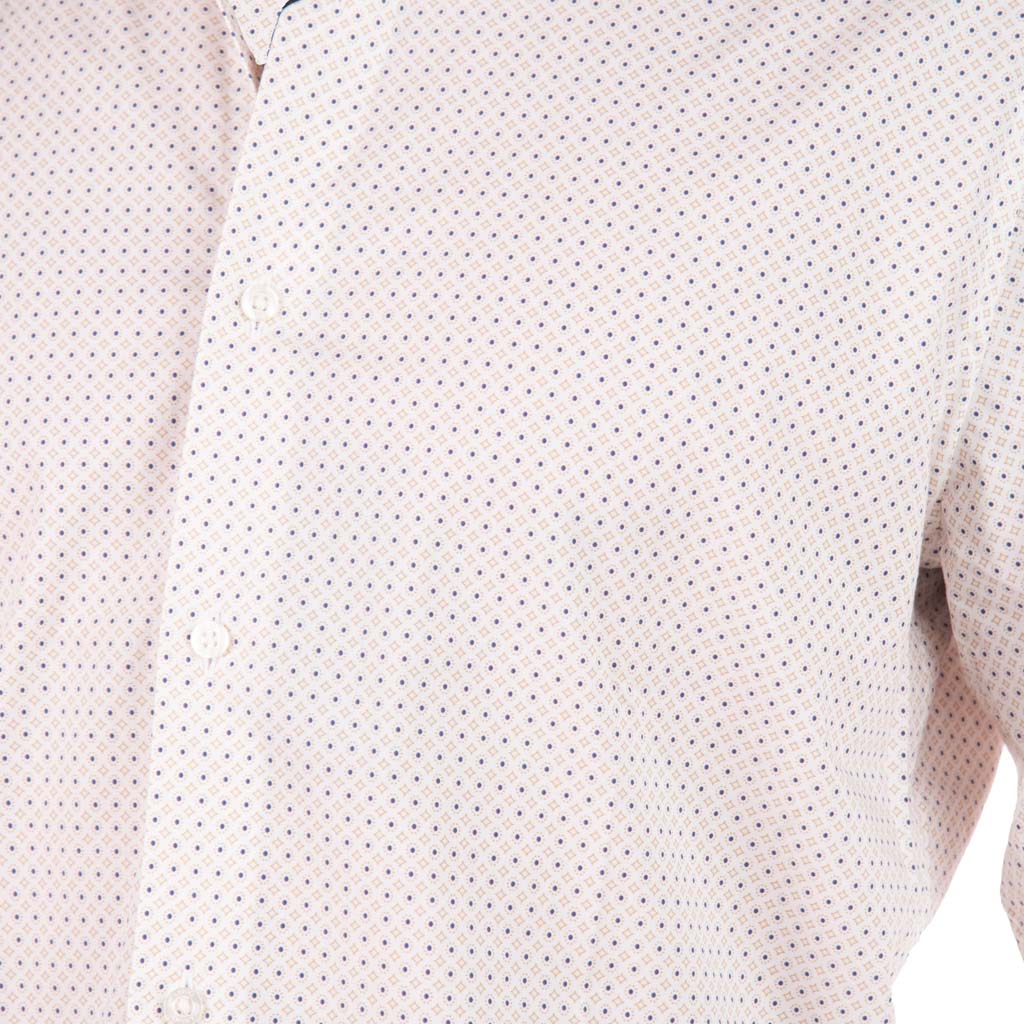 CAMICIA UOMO LIU JO CON FANTASIA ALL OVER - COL. BIANCO