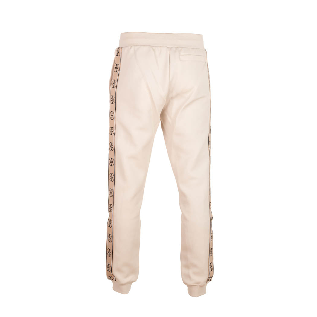 PANTALONE JOGGER UOMO GUESS CON BANDA LOGATA - COL. CREMA