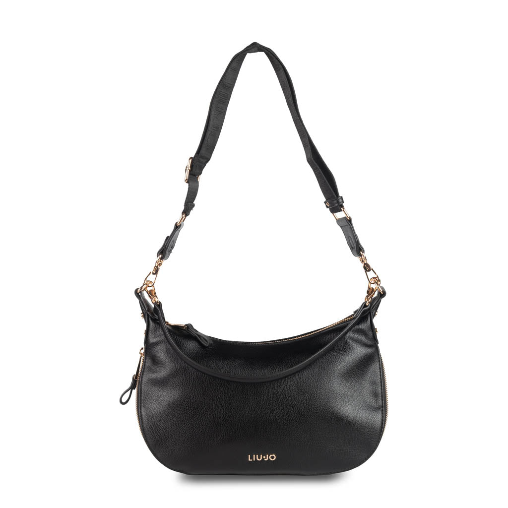 BORSA HOBO MEDIA DONNA LIU JO BETTER IN ECOPELLE - COL. NERO