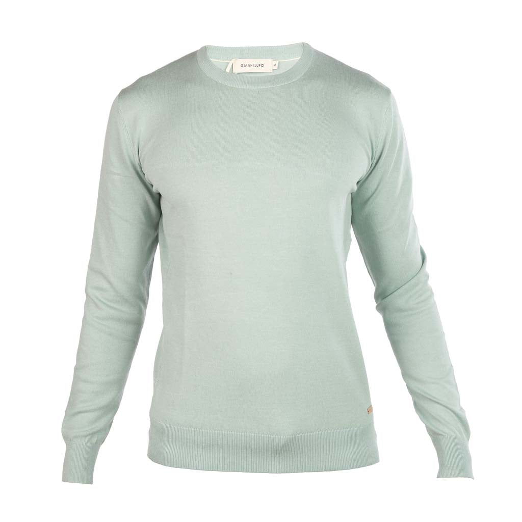 MAGLIONCINO UOMO GIANNI LUPO GIROCOLLO IN MISTO VISCOSA - Colori disponibili: 3