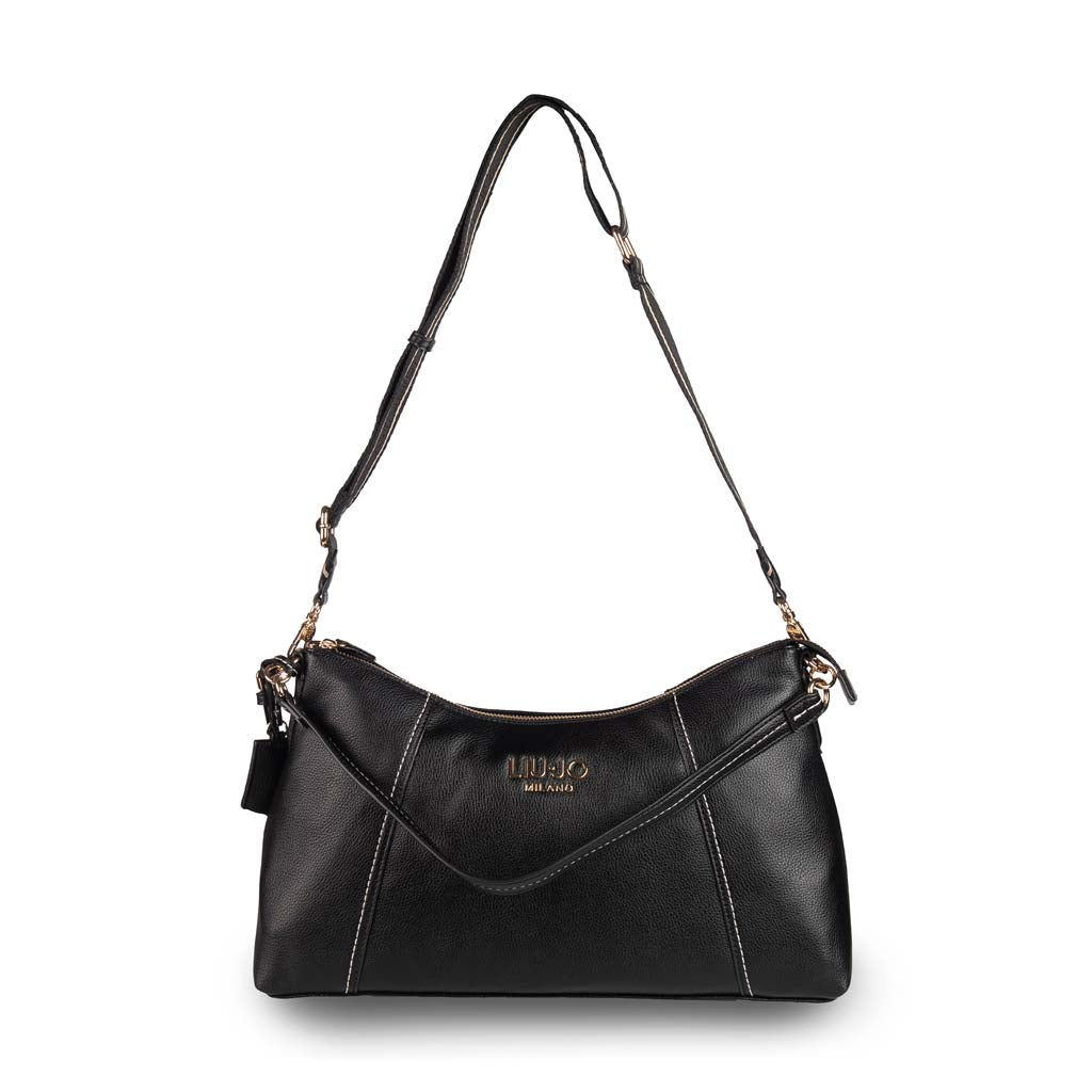 BORSA A SPALLA DONNA LIU JO IN ECOPELLE - COL. NERO
