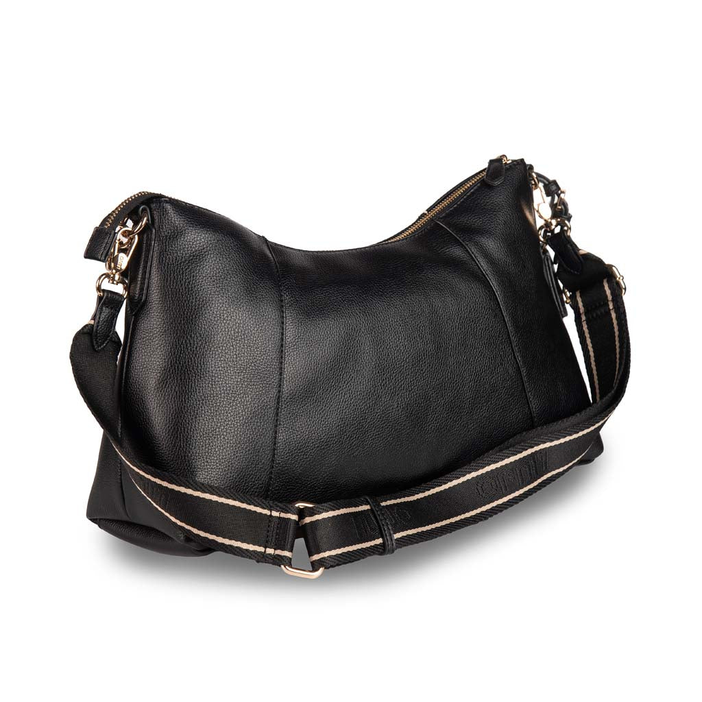 BORSA A SPALLA DONNA LIU JO IN ECOPELLE - COL. NERO